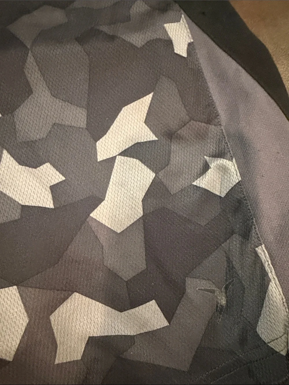 Boys Gray Camo Performance Shorts